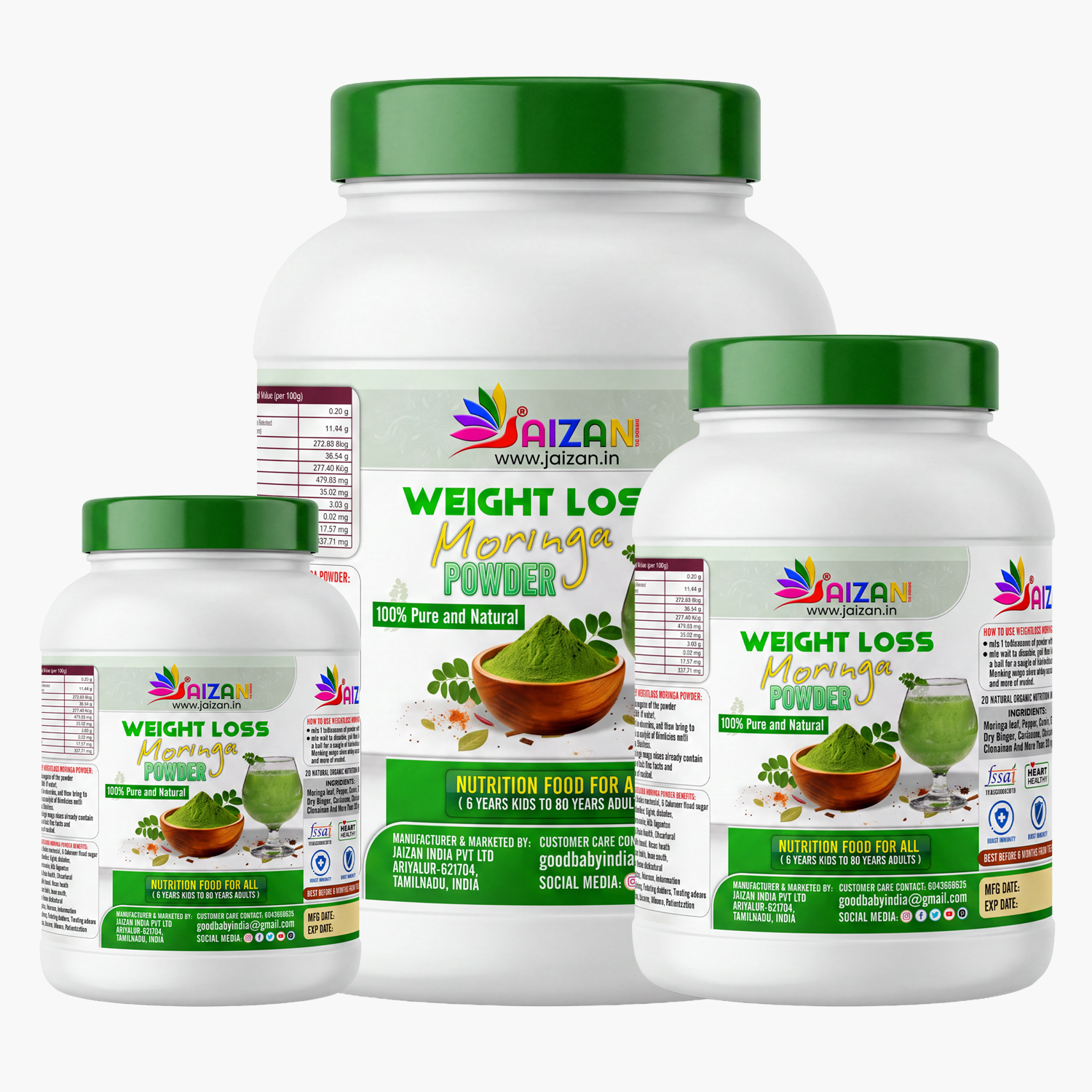 Weight Loss Moringa Powder