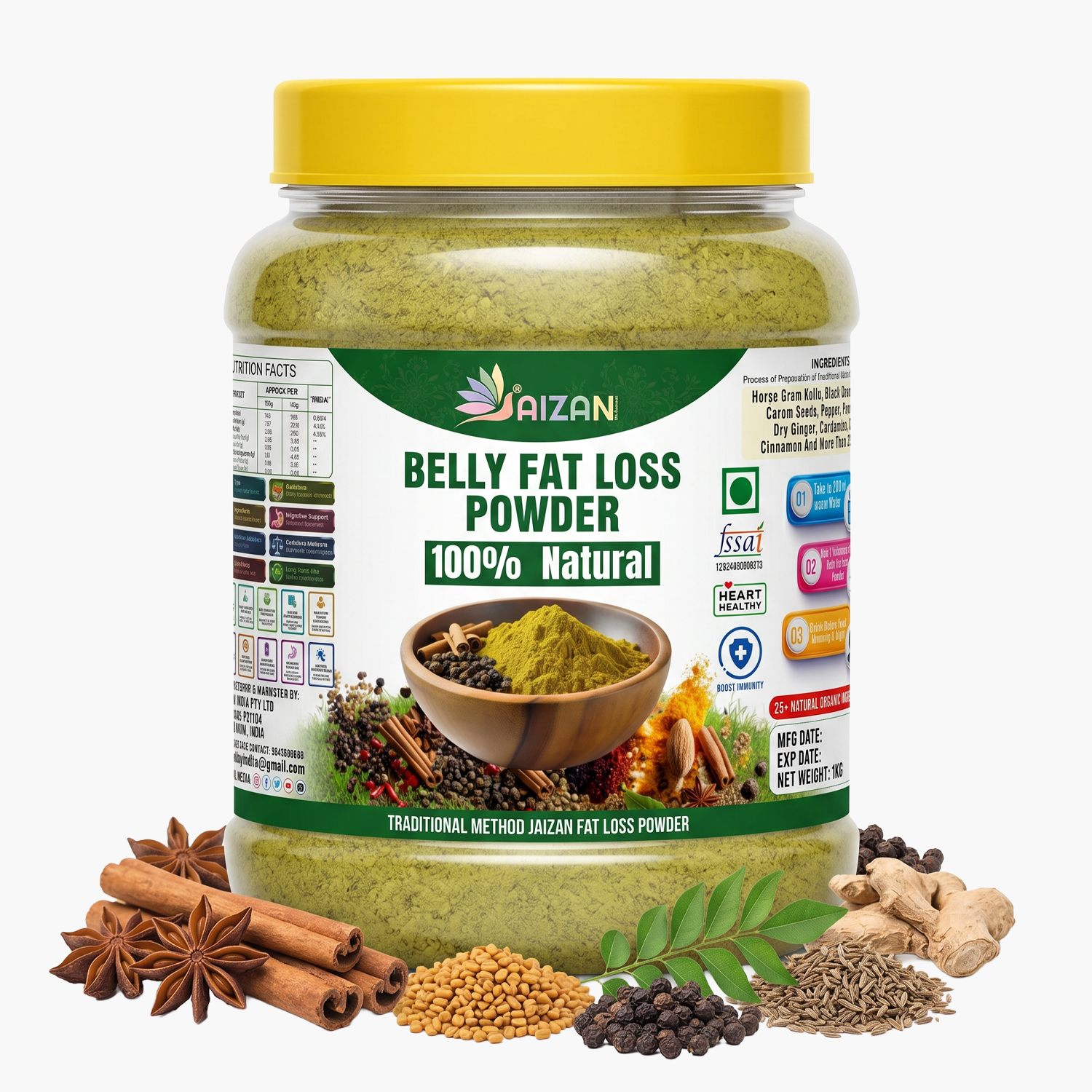 BELLY FAT LOSS POWDER