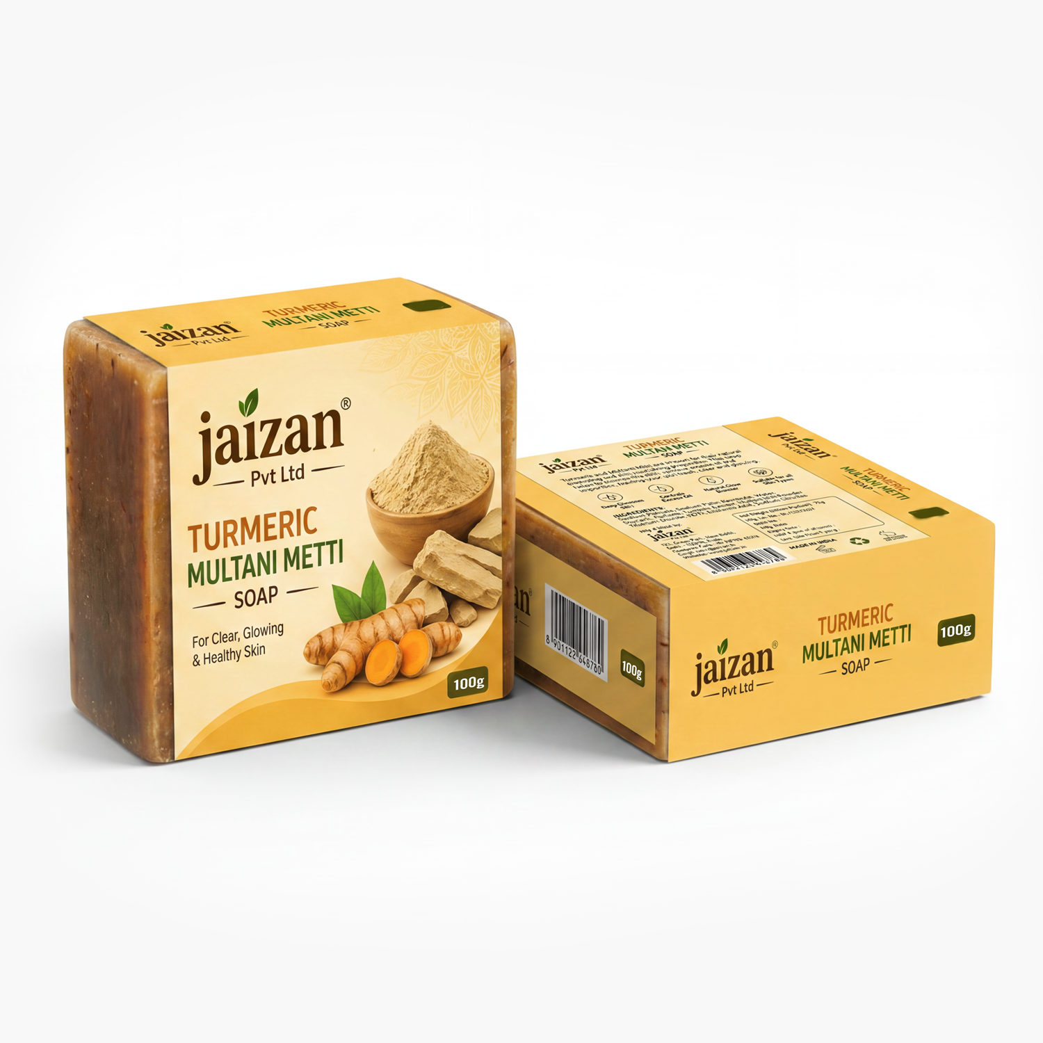 TURMERIC MULTANI METTI SOAP - 100g