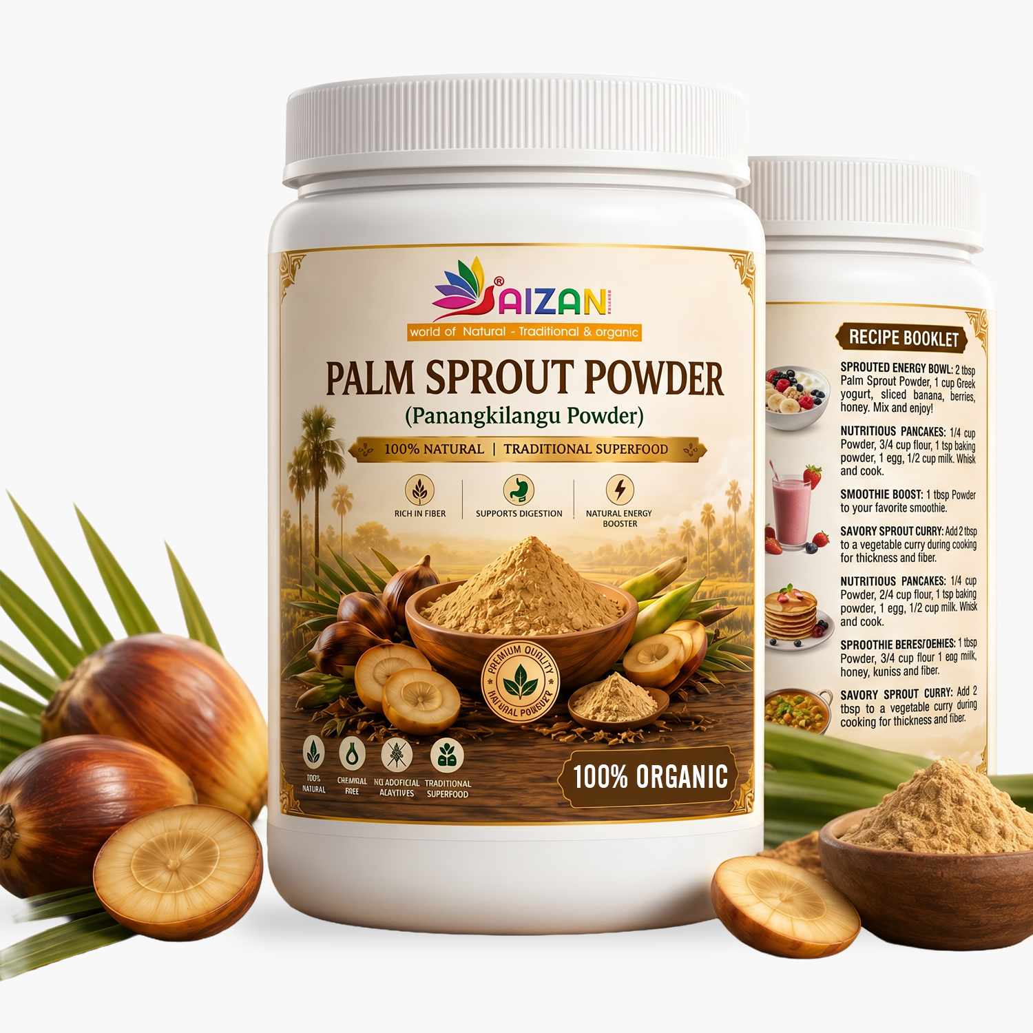 Palm Sprouts Powder 