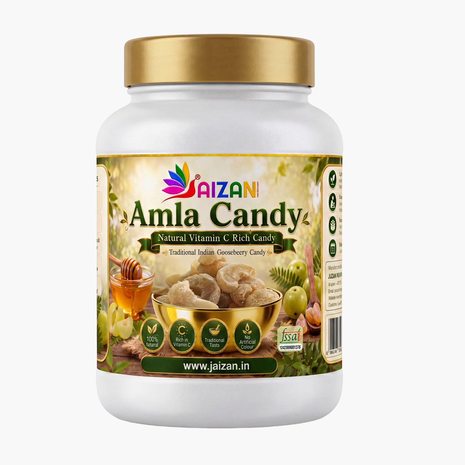 JAIZAN® AMLA CANDY – Traditional Sweet & Tangy Indian Gooseberry Candy